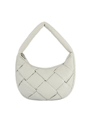 Padded woven shoulder