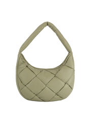 Padded woven shoulder