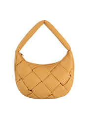 Padded woven shoulder