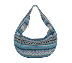 Aztec Zigzag Sling Shoulder Hobo Handbag