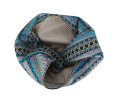 Aztec Zigzag Sling Shoulder Hobo Handbag