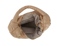 Light Weight Quilted Puffer Hobo Bag for Women