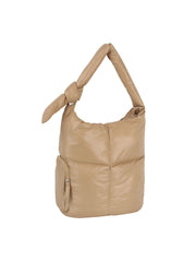 Puffer tie handle hobo