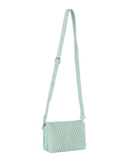 Woven Lightweight Leather Crossbody Bags For Women