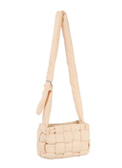 Woven puff Crossbody