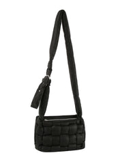 Woven puff Crossbody