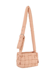 Woven puff Crossbody