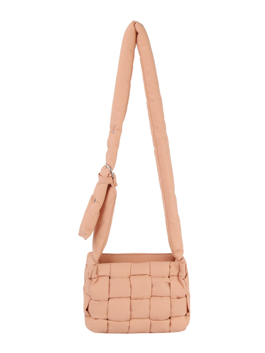 Woven puff Crossbody