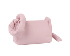 Ruched puffer crossbody