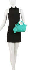 2 in 1 mini quilted tote
