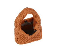 Quilted Single Handle Mini Tote