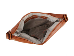 Puffy Quilted Half Moon Unisex Shoulder