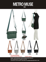 Puffy Quilted Unisex Crossbody