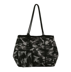 HF Camo Print Large Shoulder Bag Set   L-0316