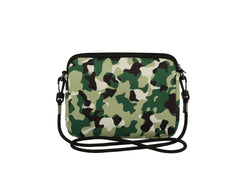 Military print Crossbody Messenger Bag Travel Bag