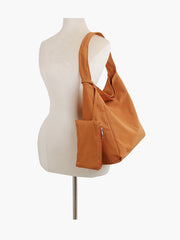 Classic Pinstrips Hobo Handbag Set