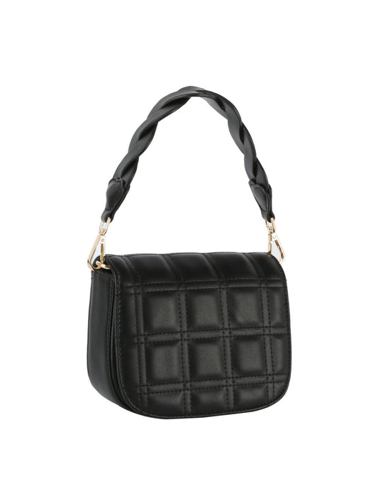 Squared quilted front flap saddle