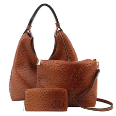 Ladies Crocs Printed Satchel Bag Shoulder Handbag