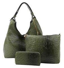Ladies Crocs Printed Satchel Bag Shoulder Handbag