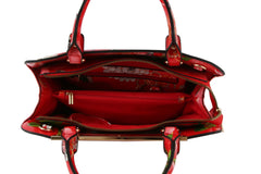 Women Satchel Purse Top Handle Handbag