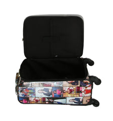 Glossy Magazine Cover Luggage Bag Crossbody Bag