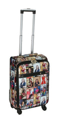 Glossy Magazine Cover Luggage Bag Crossbody Bag