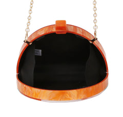 Multi Color Acrylic Clutch Wedding Evening Purse