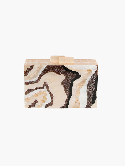 Cute Mini Acrylic Clutch Handbag for Women