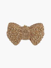 Rhinestone Bow Evening Bag