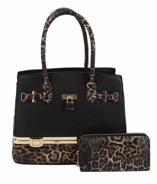 Top-Handle Leo Purse and Handbags