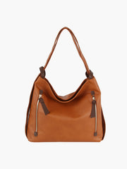 Leather Convertible Backpack Purse Shoulder Bag