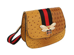 Women Crocs Guitar Strap Crossbody Purse