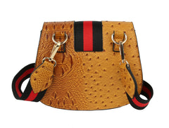 Women Crocs Guitar Strap Crossbody Purse