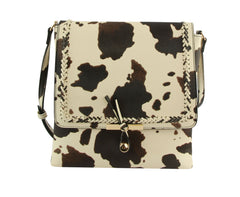 Women Crossbody Purse Flap Saddle Bag