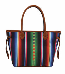 Aztec Printed Canvas 3-in-1 Shopper