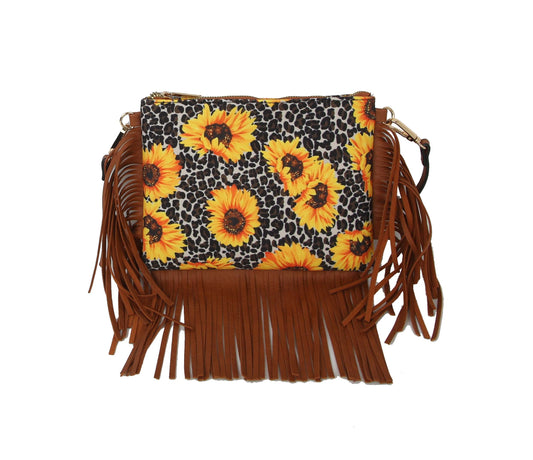 Fringe Tassel Crossbody Purse for Ladies Handbag