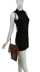 Fringe Tassel Crossbody Purse for Ladies Handbag