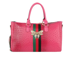 Travel Duffel Bag for Women Vintage Crocodile Pattern