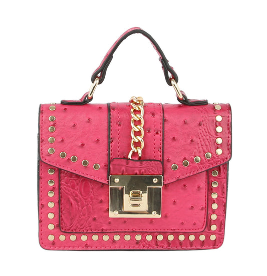 FASHION RETRO OSTRITCH CROSSBODY BAG