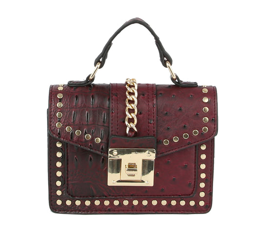 FASHION RETRO OSTRITCH CROSSBODY BAG