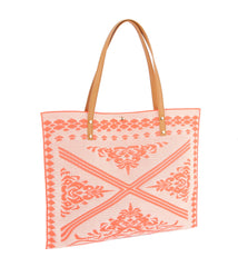 Every Day Knitted Textured Crochet Tote Bag