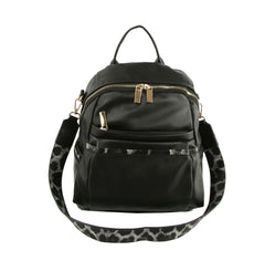Fashion Designer Travel Backpack Shoulder Bag with Guitar Strap