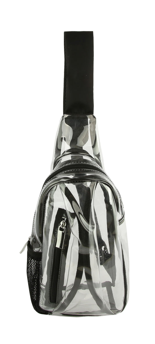 Transparent Crossbody Daypack Sling Bag