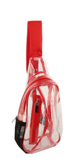 Transparent Crossbody Daypack Sling Bag