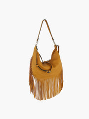 Women Fringe Tassel Shoulder Bag Handbag