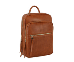 Laser cut unisex convertible backpack