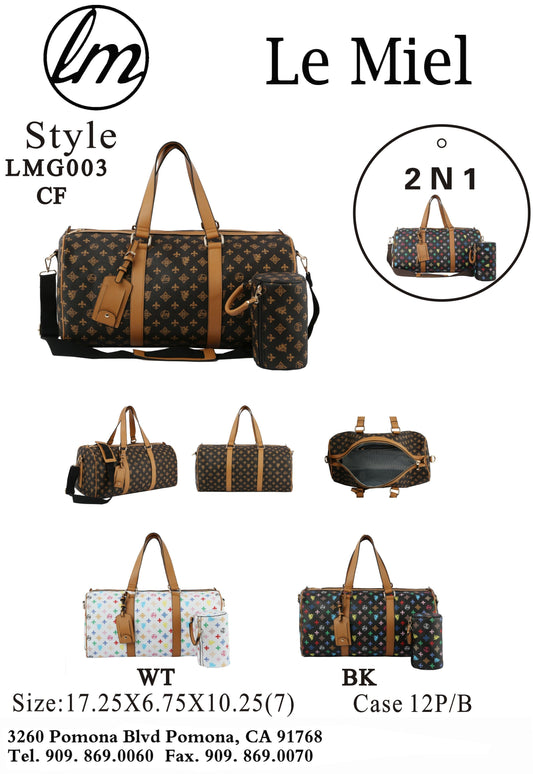 Travel Weekender Duffle Bag Shoulder Bag