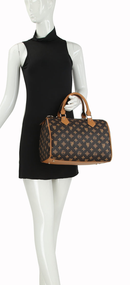 Signature Print Classic Satchel Set