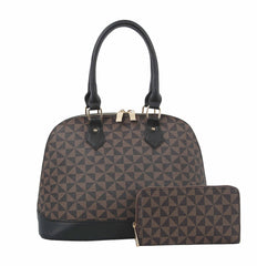 Classic Dome Satchel Crossbody Bag