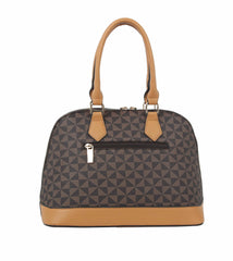 Classic Dome Satchel Crossbody Bag